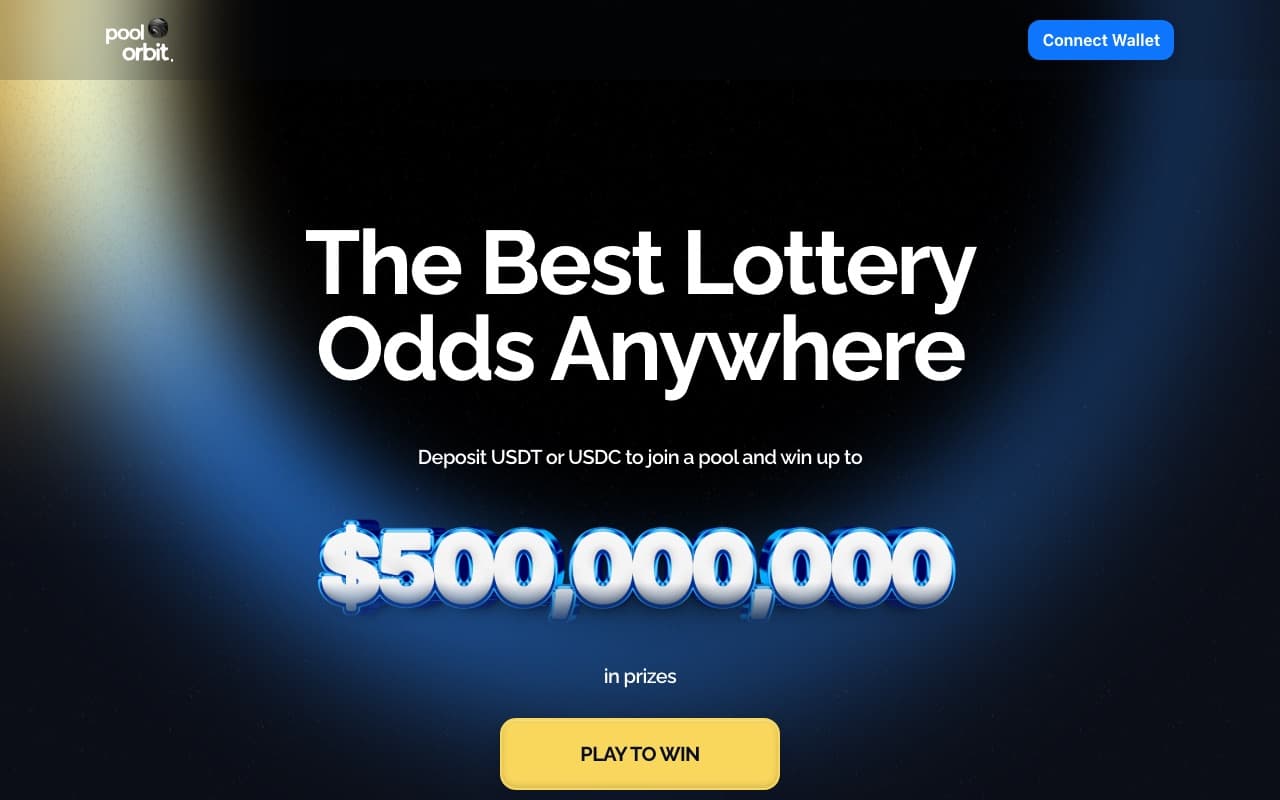 The Pool Orbit website